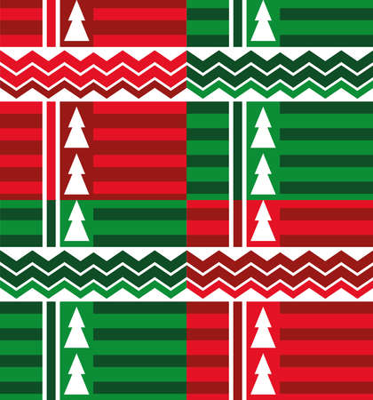 christmas seamless patternのイラスト素材