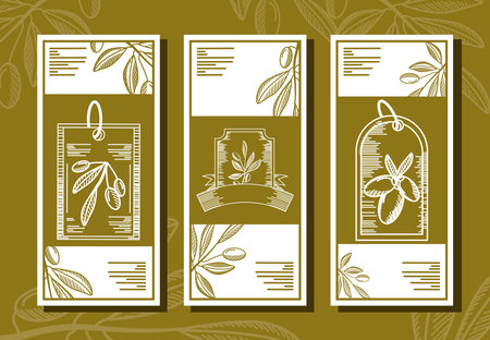 collection olive tagsのイラスト素材