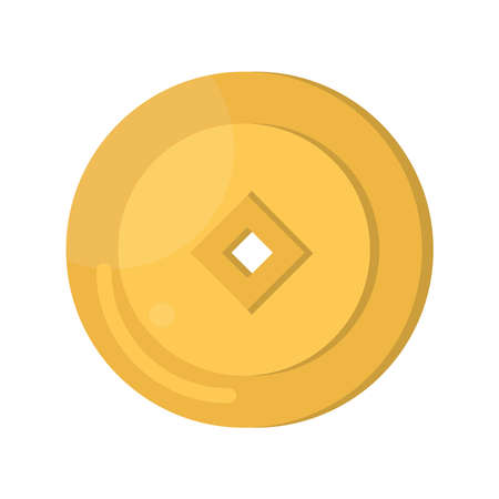 gold old coinのイラスト素材