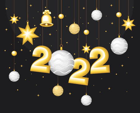 new year 2022 festive