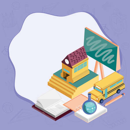 education school relatedのイラスト素材