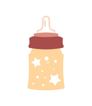 baby feeding bottleのイラスト素材