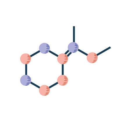 DNA molecule scienceのイラスト素材