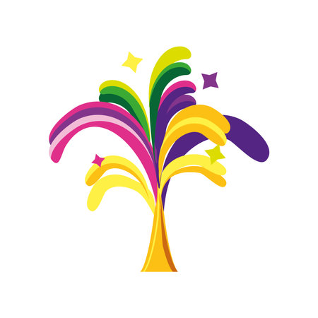 fireworks festive celebrationのイラスト素材