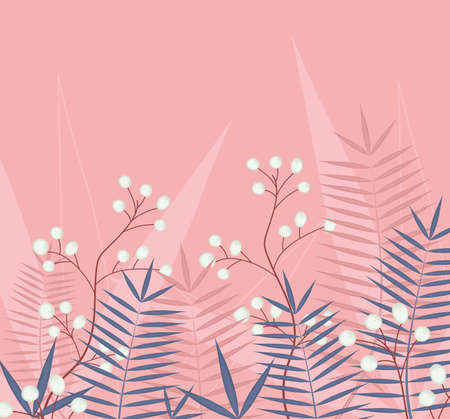 leaves and branchesのイラスト素材