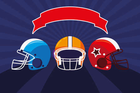 american football championのイラスト素材