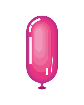 balloon icon isolatedのイラスト素材
