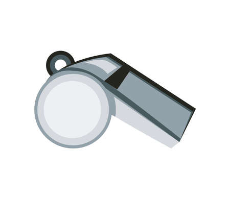 whistle icon flatのイラスト素材