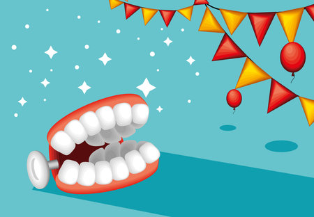 fools day chattering teeth prank