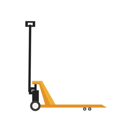 hydraulic trolley iconのイラスト素材