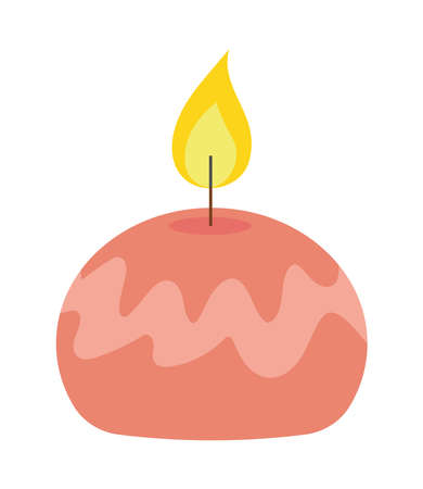 candle light flameのイラスト素材