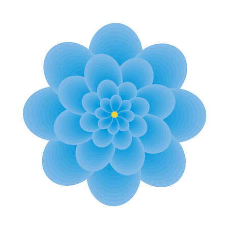 flower flat iconのイラスト素材