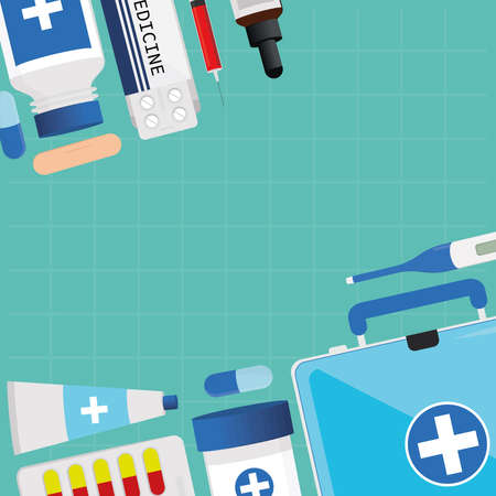 kit for first aidのイラスト素材