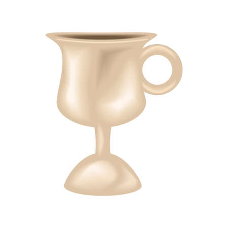 silver goblet iconのイラスト素材