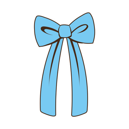 bow tie ornamentのイラスト素材