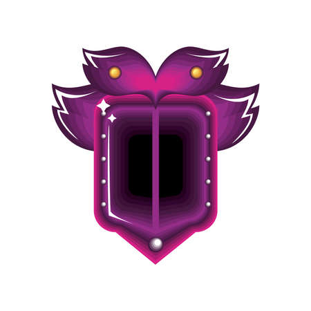 shield fantasy heraldicのイラスト素材