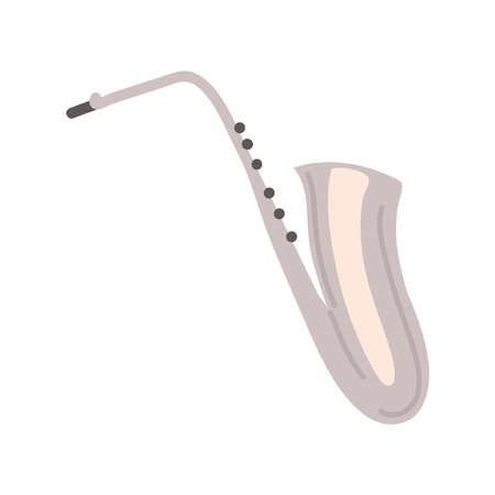 musical instrument saxophoneのイラスト素材