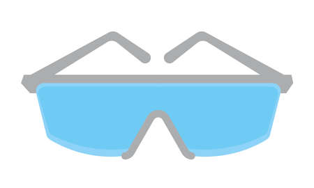 medical protection glassesのイラスト素材