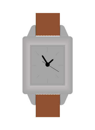 wristwatch flat iconのイラスト素材