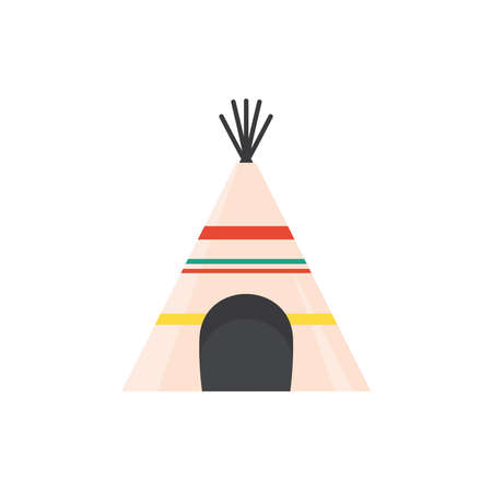 native antique tentのイラスト素材