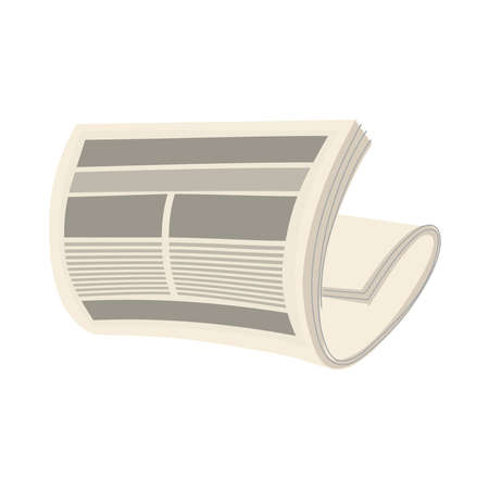 daily news paperのイラスト素材