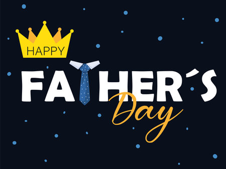 Happy Fathers Day partyのイラスト素材