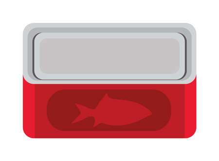 food fish in canのイラスト素材