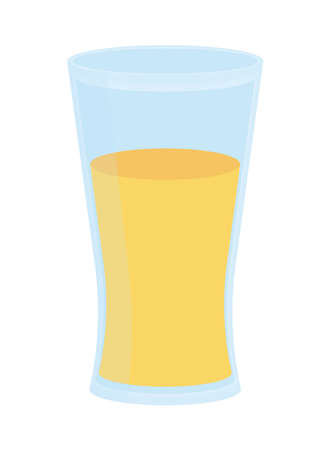 juice orange fresh beverageのイラスト素材