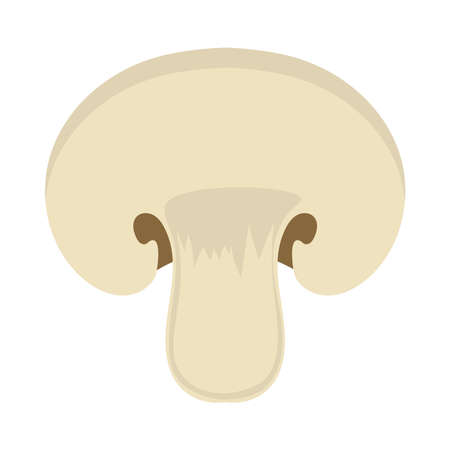 mushroom vegetable iconのイラスト素材