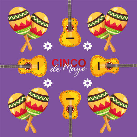cinco de mayo celebrationのイラスト素材