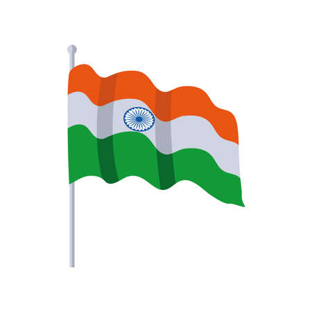 flag of indiaのイラスト素材