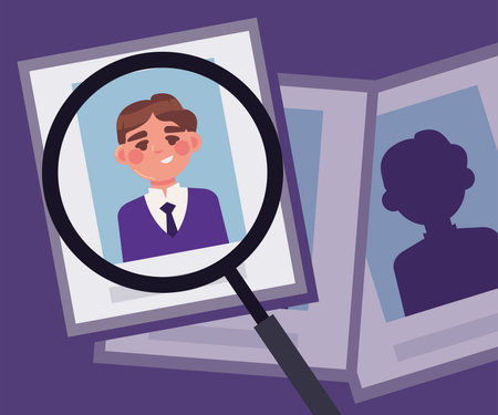 employee recruitment for jobのイラスト素材