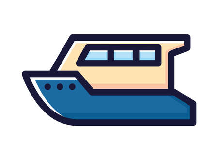 boat transport iconのイラスト素材