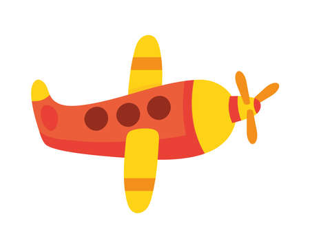 airplane toy iconのイラスト素材