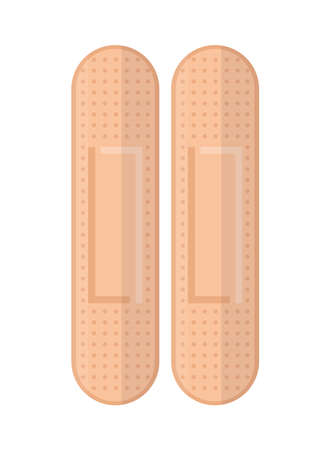 medical plaster aidのイラスト素材