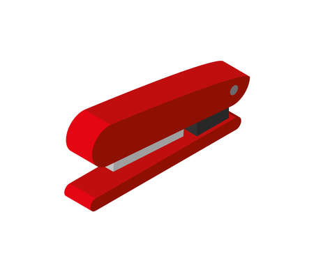 stapler school supplyのイラスト素材