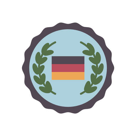 oktoberfest germany emblemのイラスト素材