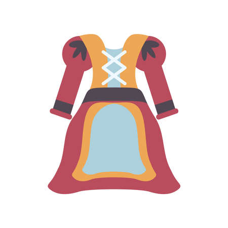 oktoberfest traditional costumeのイラスト素材