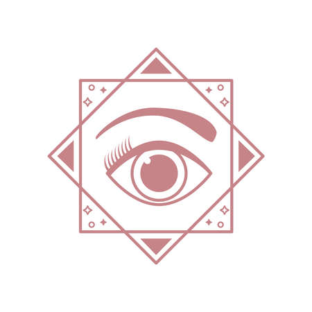 makeup beauty labelのイラスト素材