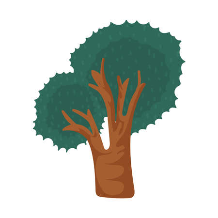 tree foliage iconのイラスト素材