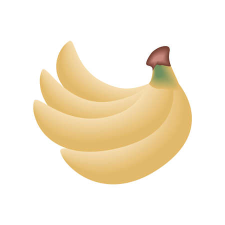 banana fruit iconのイラスト素材