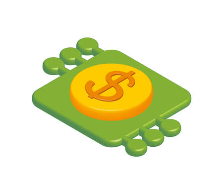 money fintech iconのイラスト素材