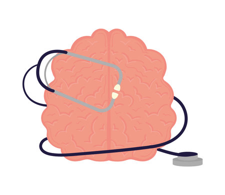 mental health day, medicalのイラスト素材