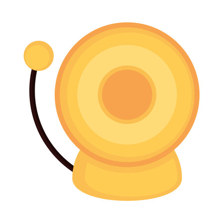 emergency doorbell iconのイラスト素材