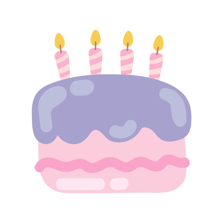 birthday sweet cake icon