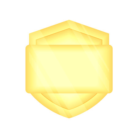 gold label iconのイラスト素材