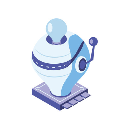 technology intelligence solutionのイラスト素材