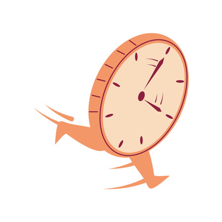 fast time clockのイラスト素材