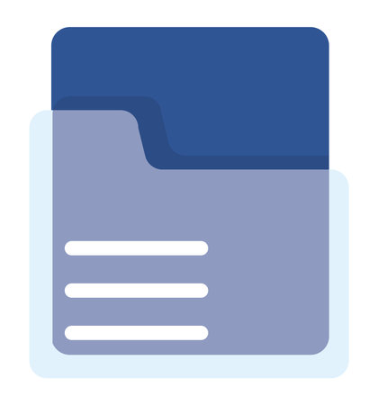 data folder in glassmorphismのイラスト素材