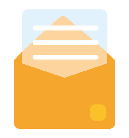 email in glassmorphismのイラスト素材